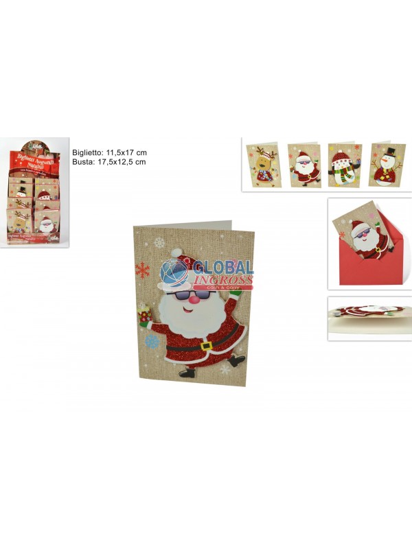 BIGLIETTO NATALE 11x17 3D