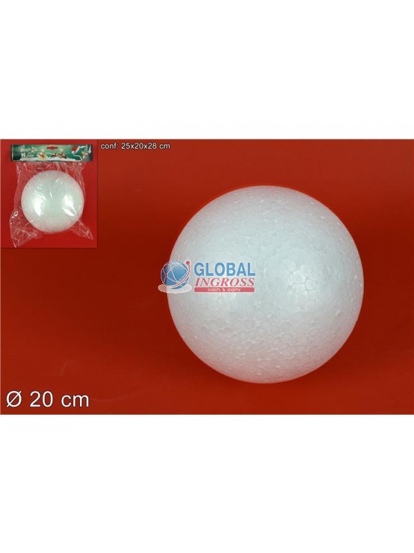PALLA POLISTIROLO 20cm