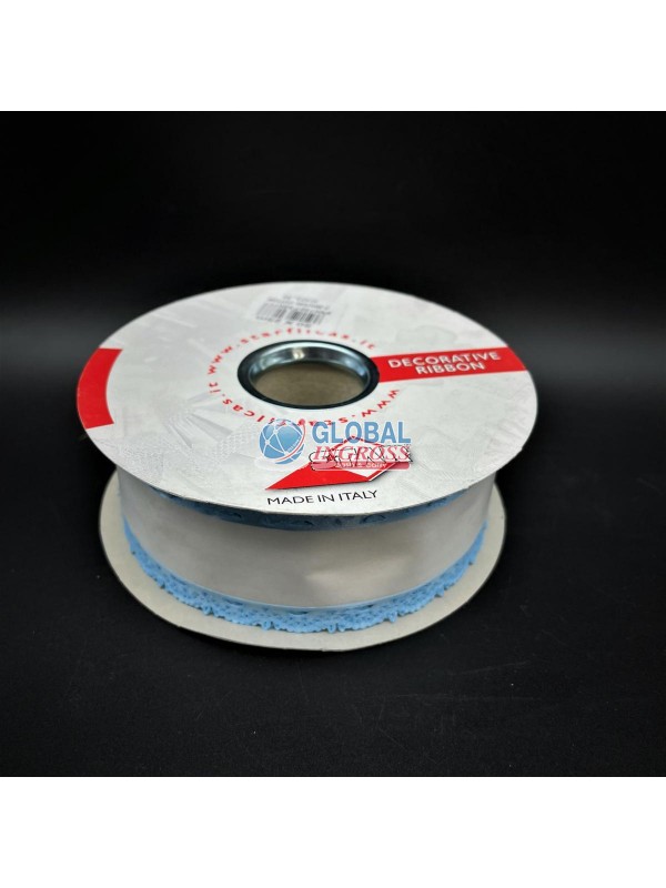 NASTRO TORTA 50MM AZZURRO