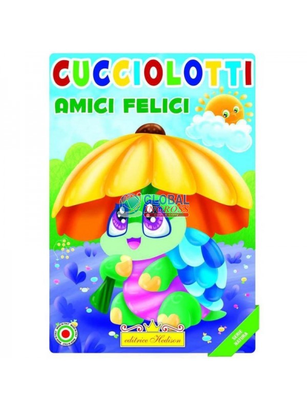 LIBRO COLORA CUCCIOLOTTI AMICI FELICI