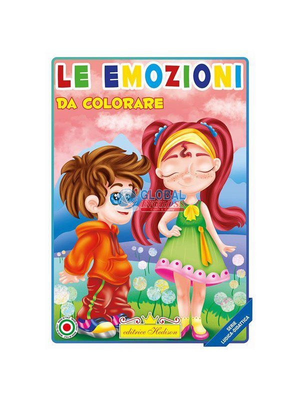 LIBRO DIDATTICO EMOZIONI DA COLORARE.