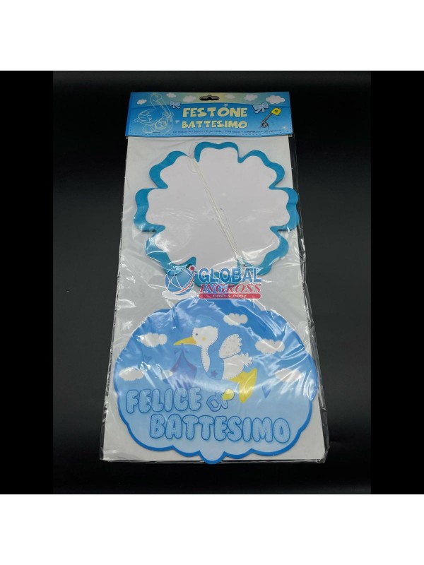 FESTONE BATTESIMO BIMBO