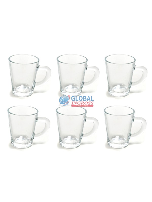 TAZZINE VETRO CONICHE 6pz