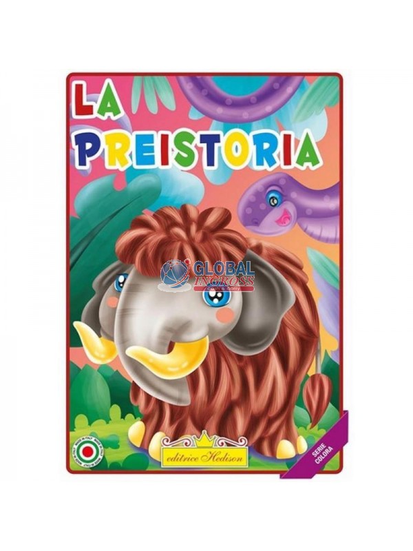 LIBRO COLORA LA PREISTORIA