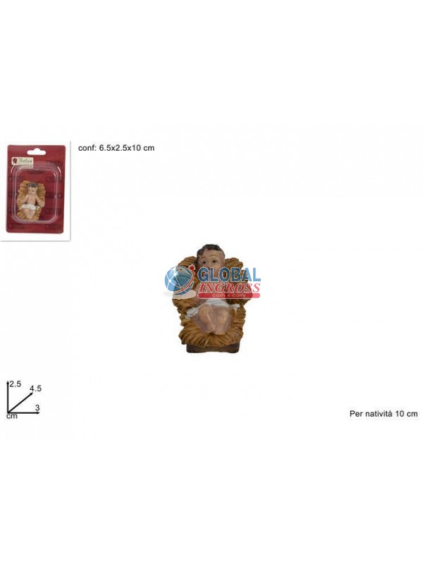 GESU' BAMBINO 10cm IN BLISTER