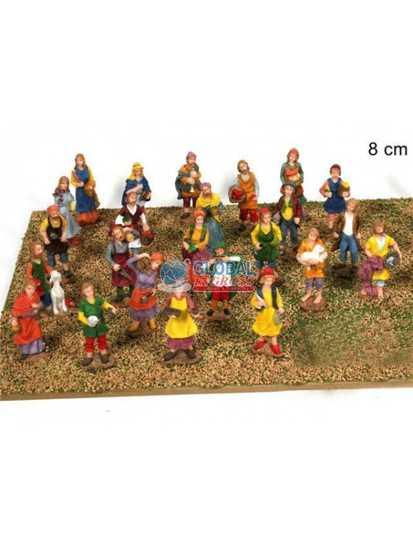 STATUA PL. 8cm COLOR