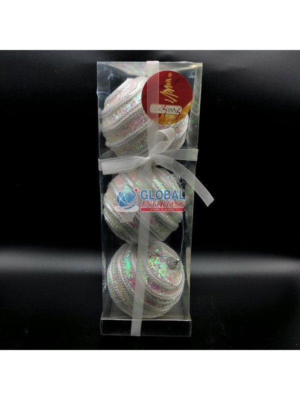 BOX 3 PALLE BIANCHE GIRELLA 9cm