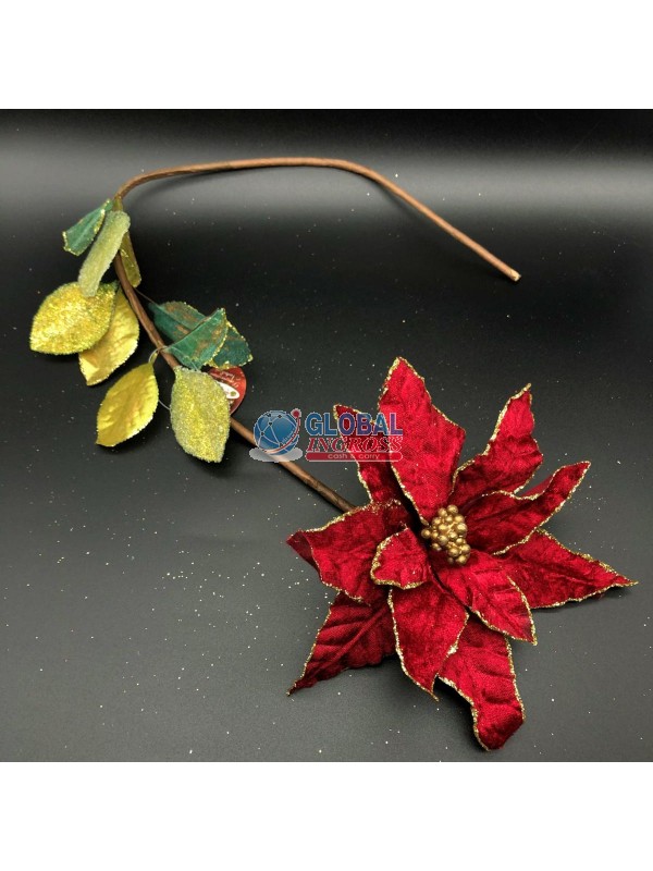 FIORE LUNGO ROSSA STELOVELLUTO