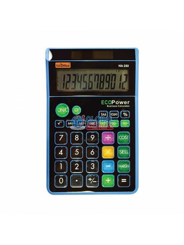 ***CALCOLATRICE ECOPOWER NIK250.