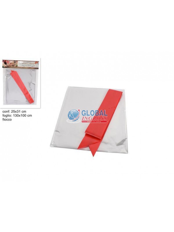 CELLOPHANE C/FIOCCO 100x130cm