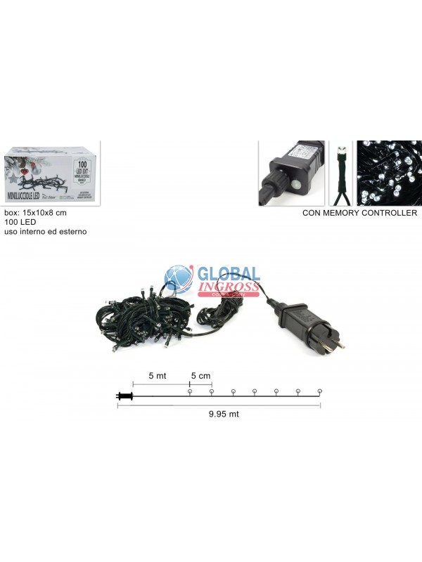 MINILED ESTERNO 100 BIANCO FREDDO