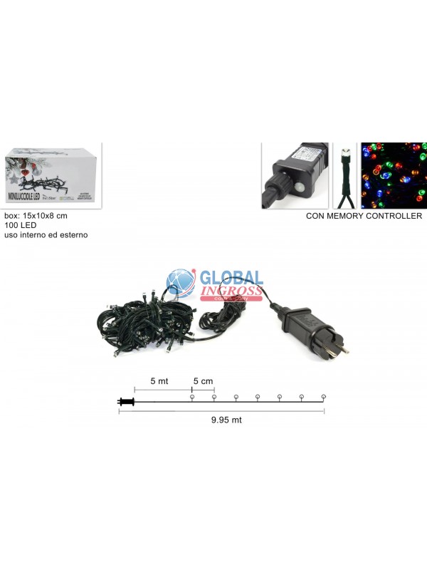 MINILED ESTERNO 100 MULTICOLOR