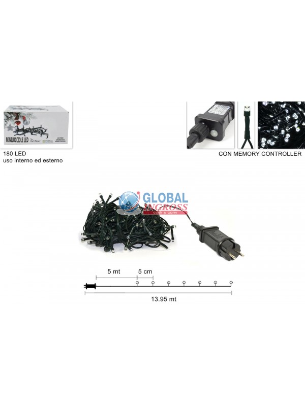 MINILED ESTERNO 180 BIANCO FREDDO