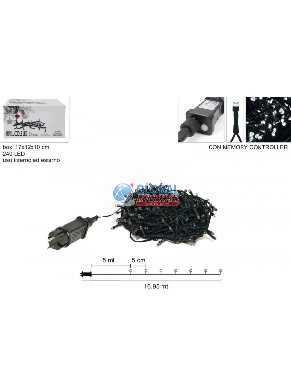 MINILED ESTERNO 240 BIANCO FREDDO