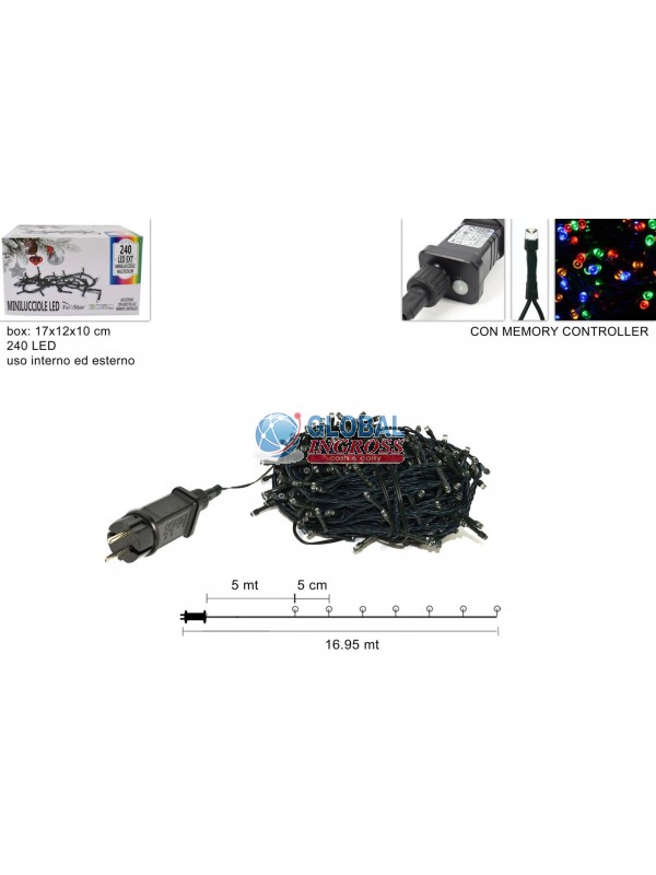 MINILED ESTERNO 240 MULTICOLOR
