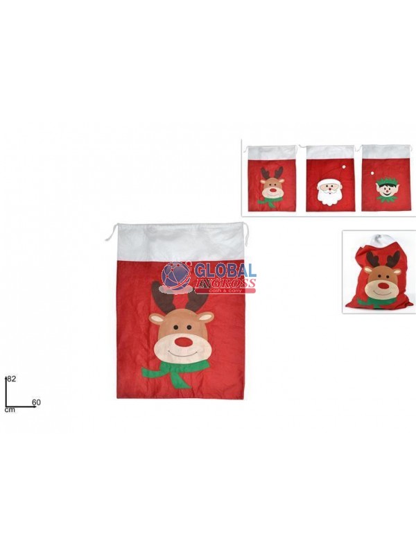 SACCO NATALE FELTRO 82x60cm