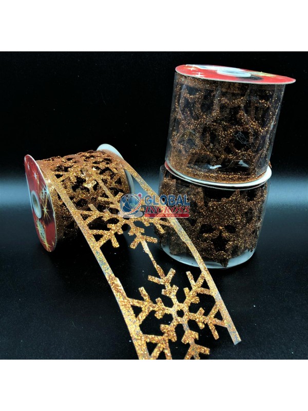 RIBBON GLITTER LASER RAME ASS.