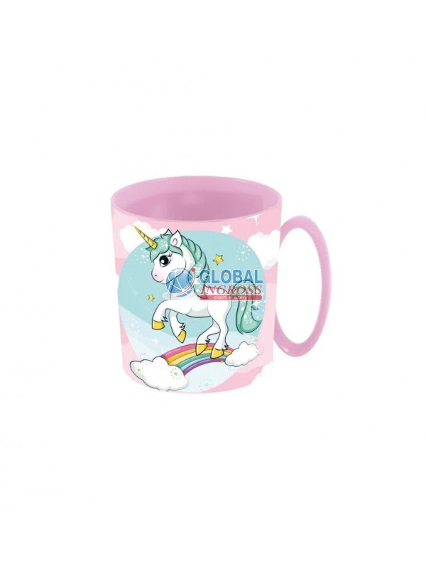 TAZZA PLASTICA UNICORNO