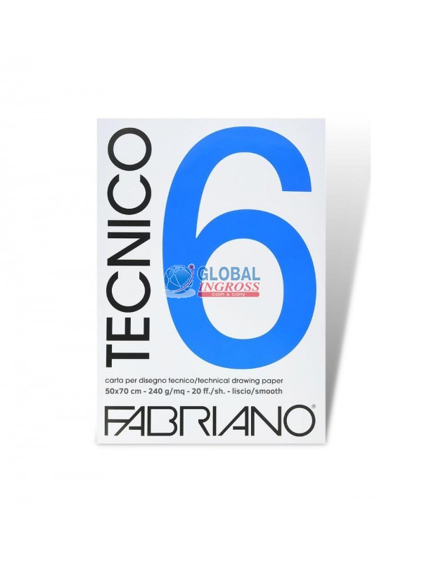 ALBUM F6 TECNICO 50x70 LISCIO 240gr 20ff