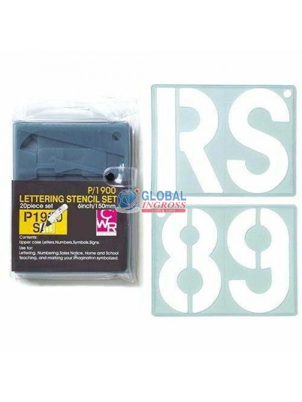 MASCHERE LETT/NUM. CM.15 PZ.20