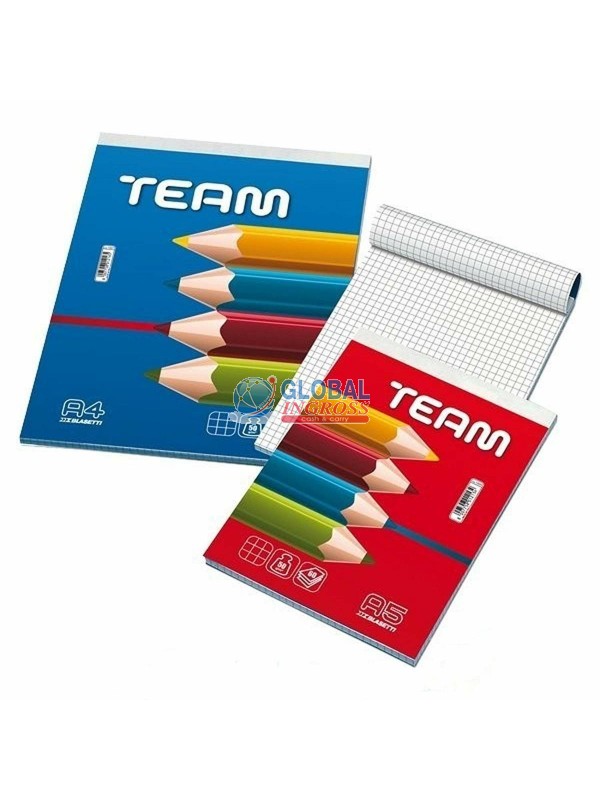 BLOCCO TEAM A6 5mm 10x15 50ff