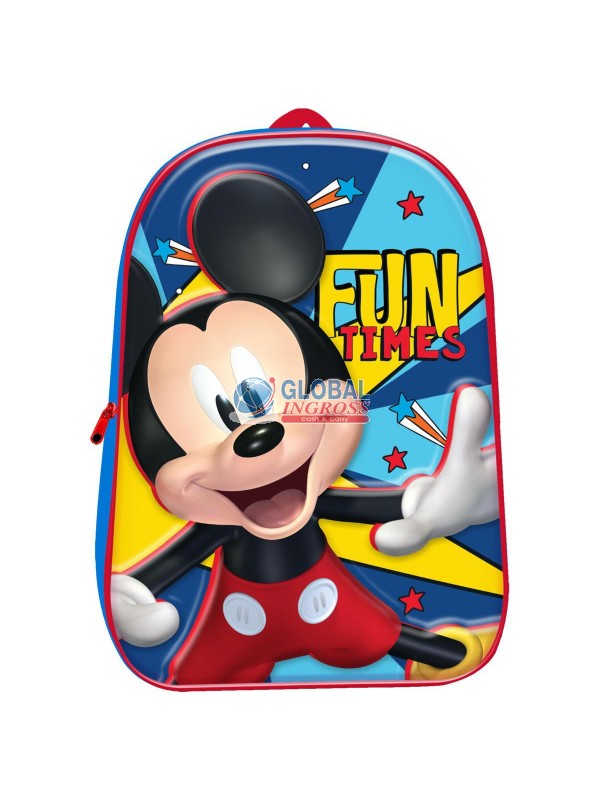 ZAINO MICKEY ASILO 3D PREMIUM