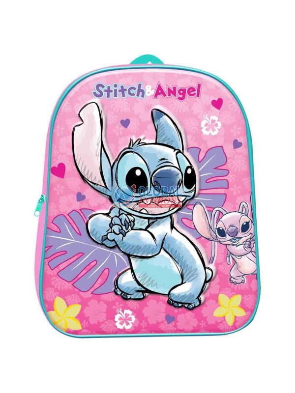 ZAINO STITCH GIRL ASILO3D PREMIUM