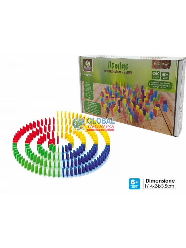 DOMINO LEGNO 120pz