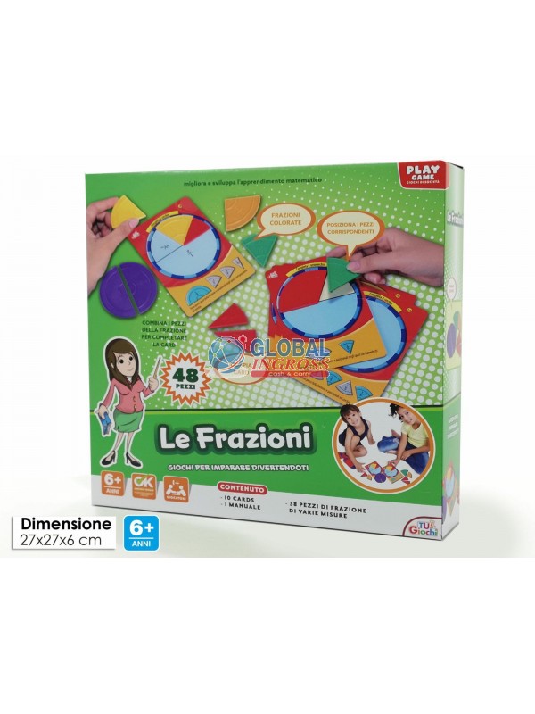 GIOCO LE FRAZIONI 48pz