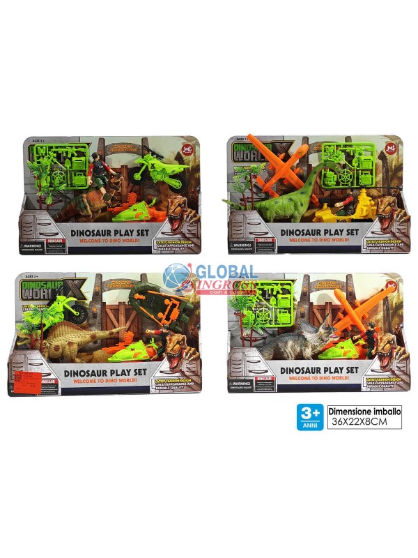 SET MILITARI C/DINOSAURO