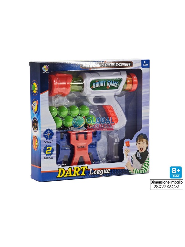 PISTOLA C/PALLINE E ACCESSORI