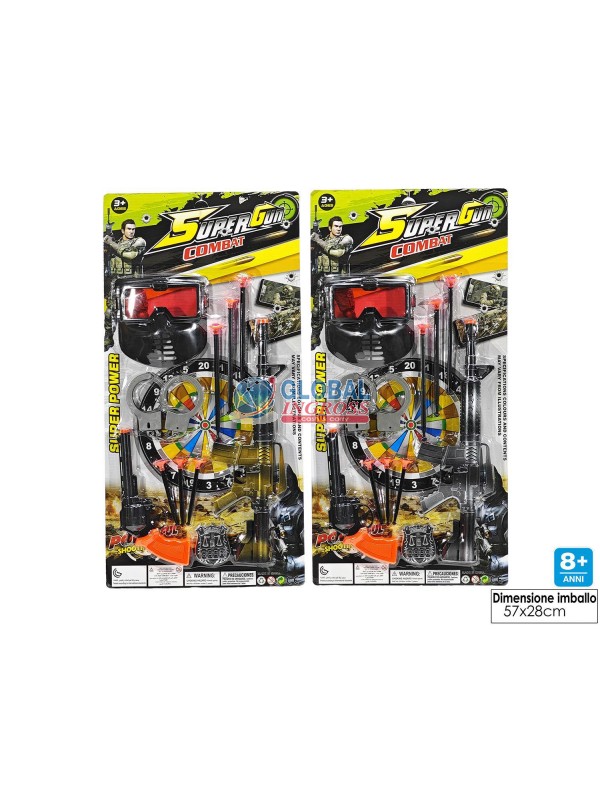 SET 2 PISTOLE CON ACCESSORI