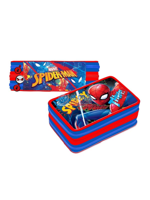 ASTUCCIO SPIDERMAN DELUXE 3zip