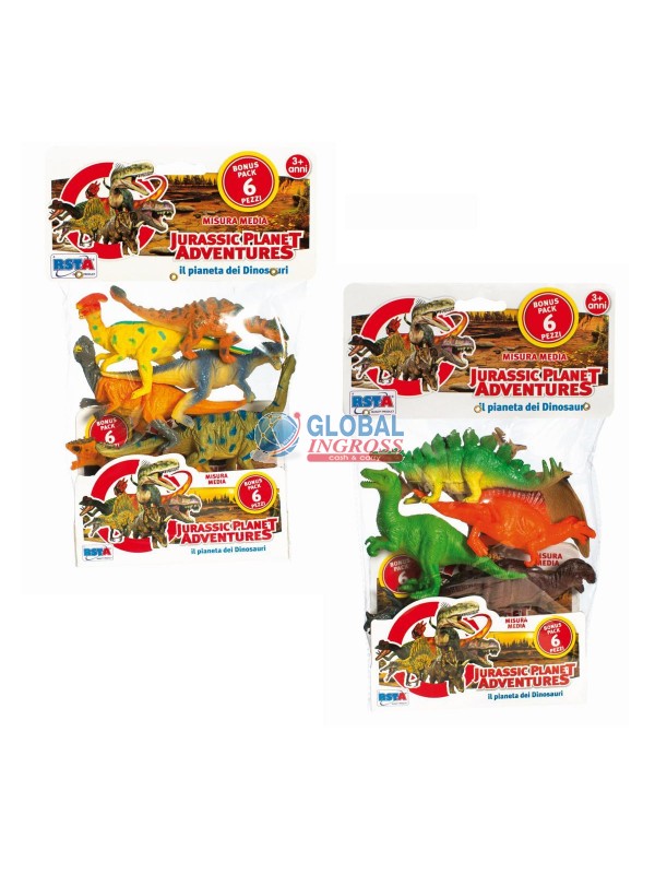 DINOSAURI MEDI 6pz