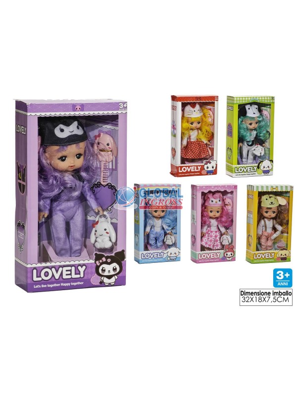 BAMBOLA LOVELY C/ACCESSORI