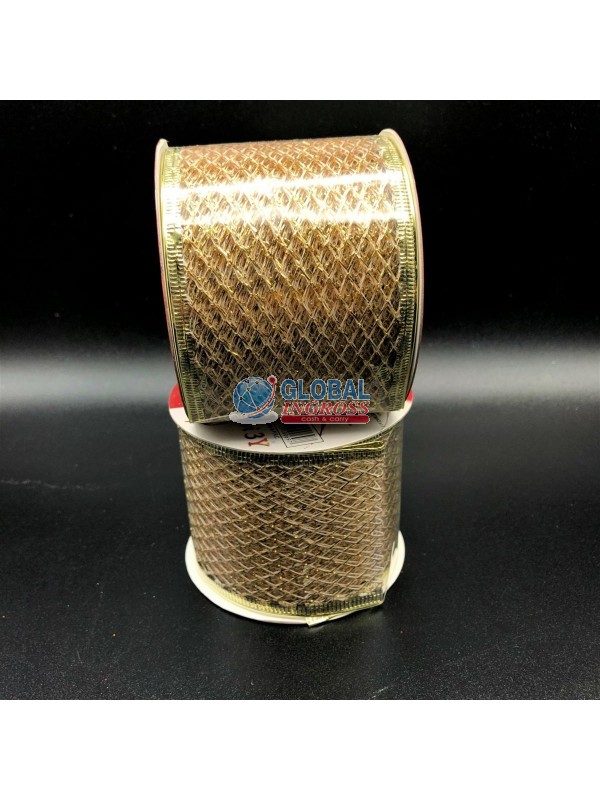 NASTRO RETE ORO 2,5x3 YARD