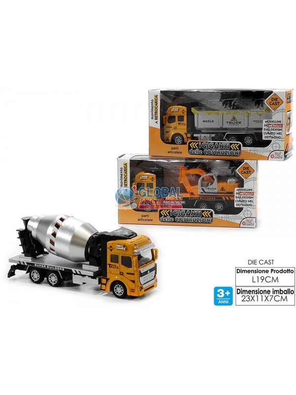 AUTOMEZZO LAVORO DIE-CAST
