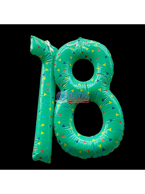 NUMERO MAXI N.18 GONFIABILE