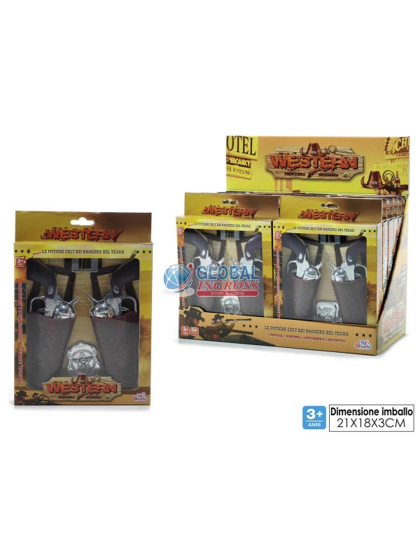 SET SCERIFFO C/2 PISTOLE