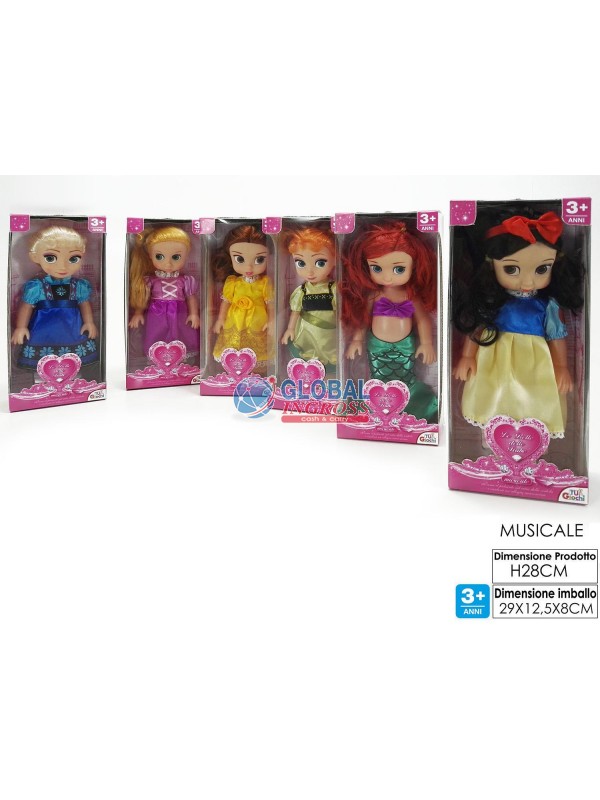 BAMBOLA PRINCIPESSA MUSICALE TRY ME