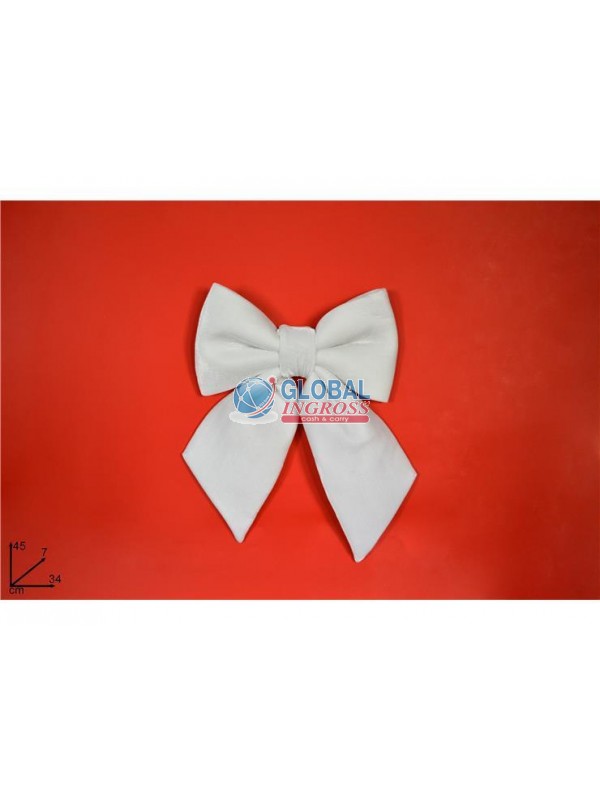 FIOCCO VELLUTO 34cm BIANCO