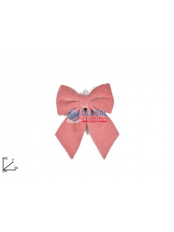 FIOCCO VELLUTO 34cm ROSA ANTICO