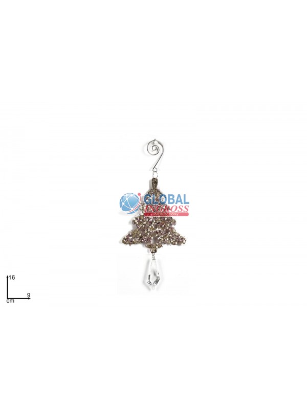 APPENDINO ALBERO GLITTER ROSA