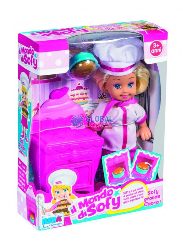 BAMBOLA SOFY GRANDE CUOCA