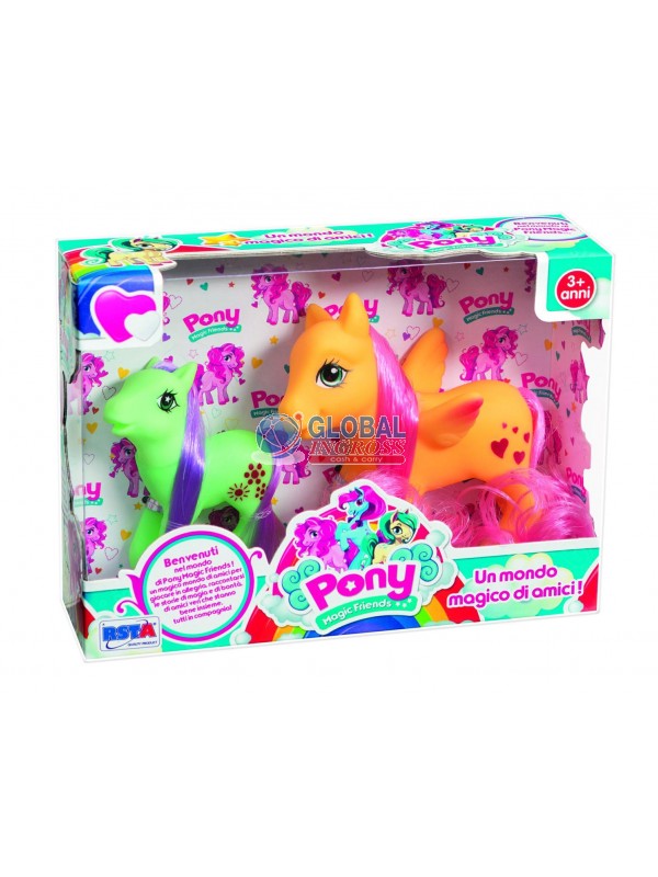 SET 2 PONY MAGIC FRIENDS