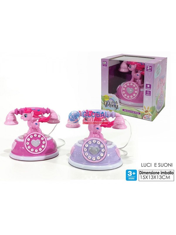 TELEFONO HELLO PONY C/LUCI E SUONI
