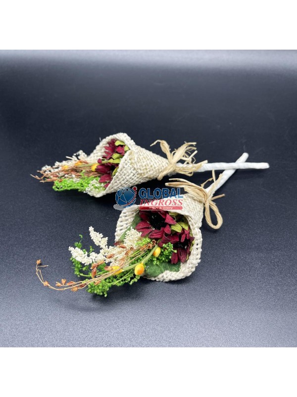 CONO CESTINO GIRASOLE ROSSO 14014