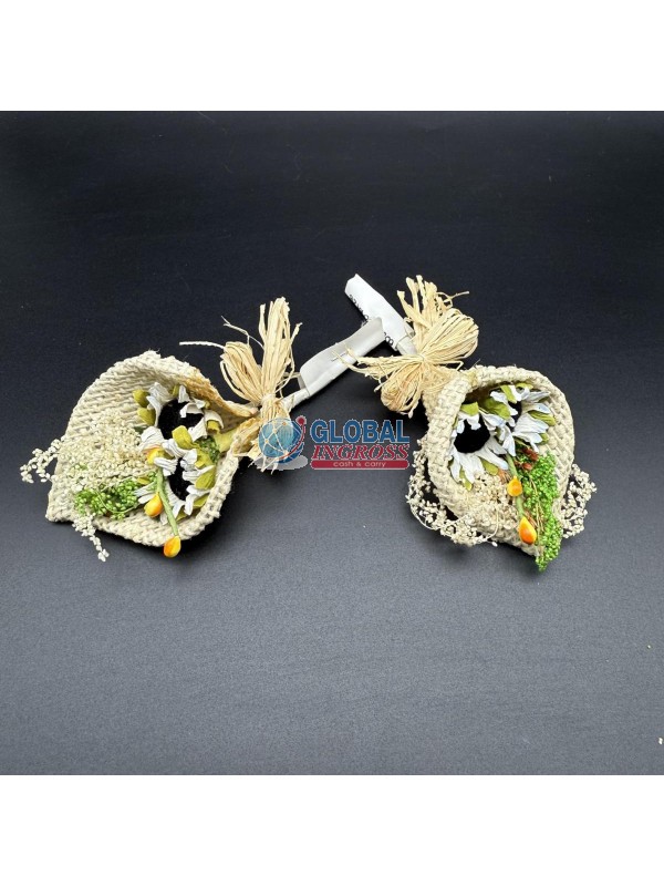 CONO CESTINO GIRASOLE AZZURRO 14014