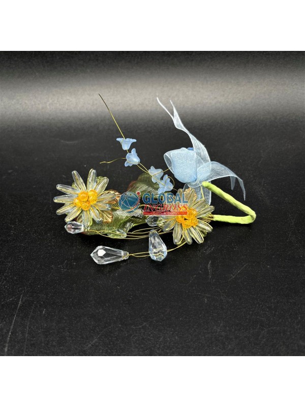 MARGHERITE VETRO AZZURRO MIS.2