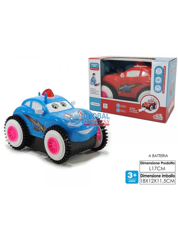 AUTO CARTOON B/O LUCI